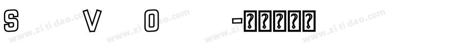 SixtiesVibe Oblique字体转换